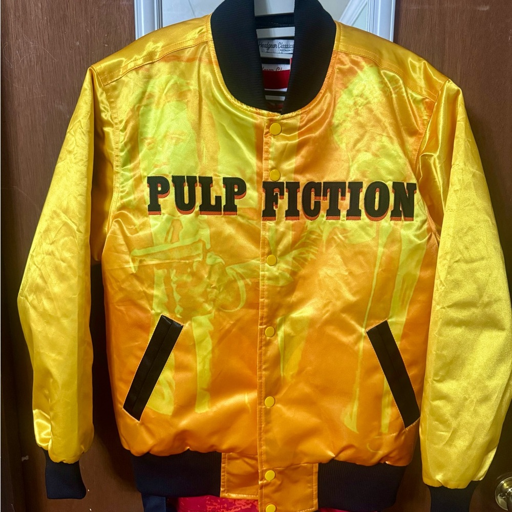 Pulp Fiction Yellow Bomber Jacket